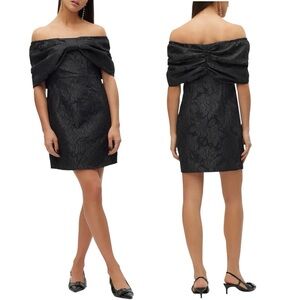 NWT Vero Moda Black Bow Mini Cocktail Dress